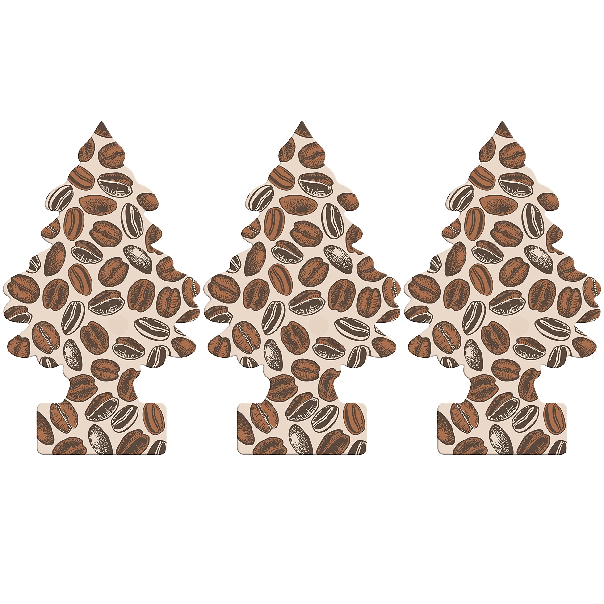 Little Trees Air Freshener Tree LTZ089 Cafe Fragrance For Car Home Boat Caravan - Triple Pack