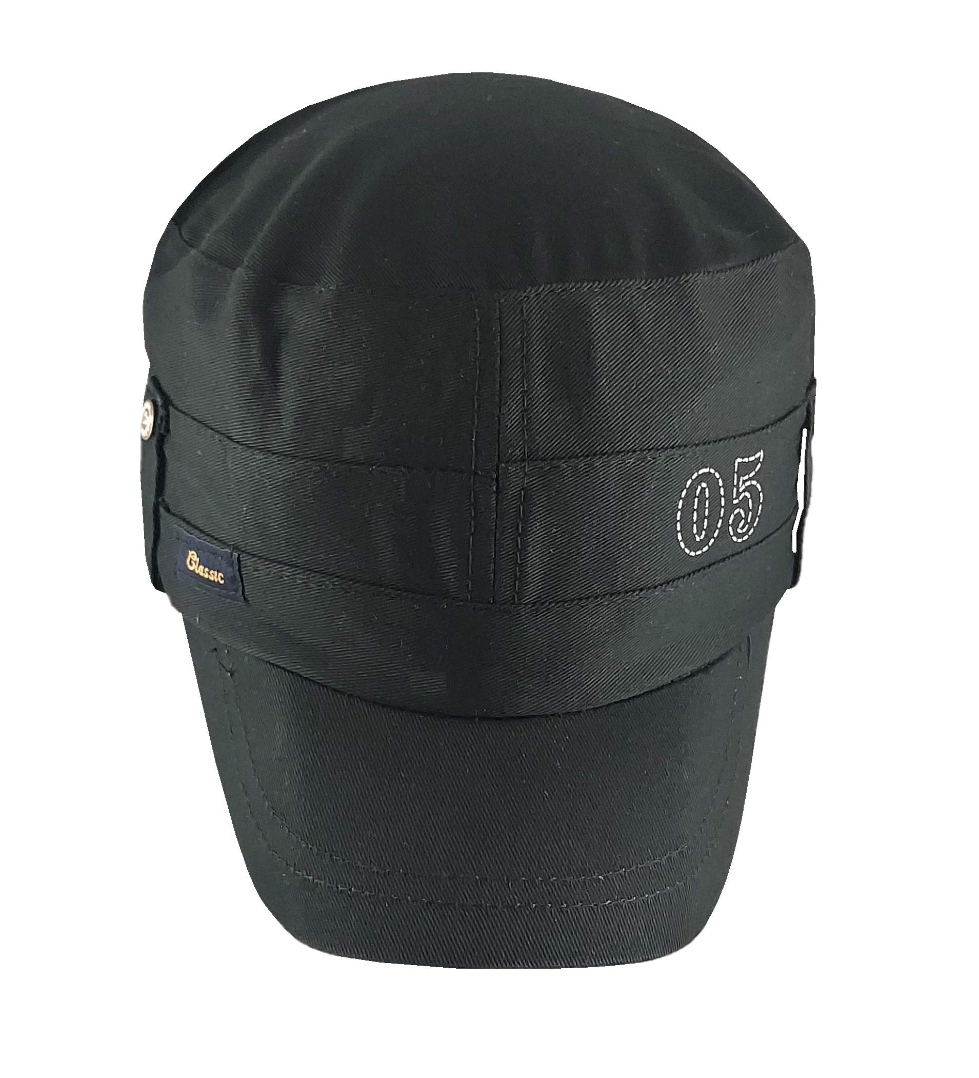 POSHINGSmall Peak Black Summer caps