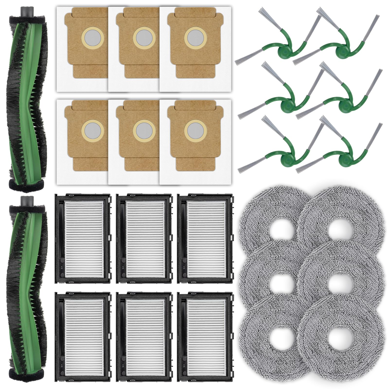 26 Piezas de Repuesto para iRobot Combo 415/415X/515/575