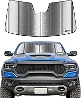 Vista 14 de Parasol de Parabrisas para Dodge Ram 1500 2002-2008 Protección Solar para Ventana Delantera - Salvaguarda