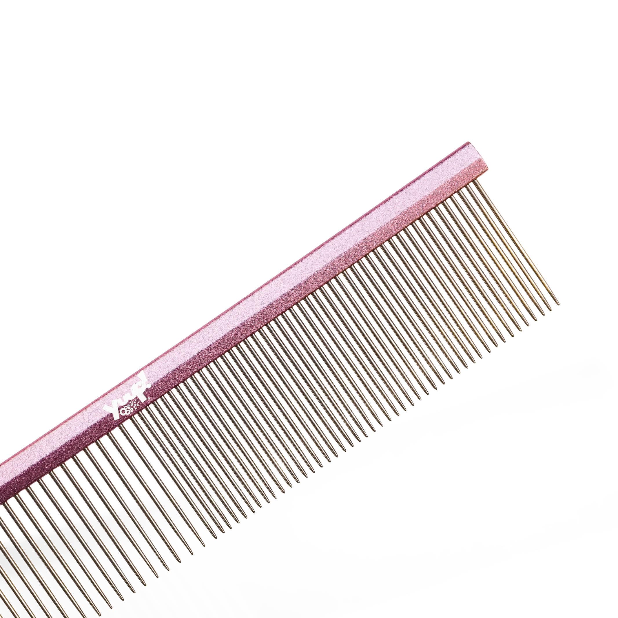 YUUP PINKCOMB mini Profesjonalny grzebień dla psów i kotów