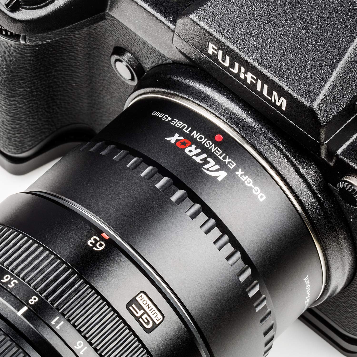 VILTROX DG-GFX 45mm Auto fokus Makro Verlängerungsrohr Objektiv Adapter Unterstützung TTL/AF für FUJIFILM GFX100, GFX 50S, GFX 50R Kamera auf GFX Mount Objektiv