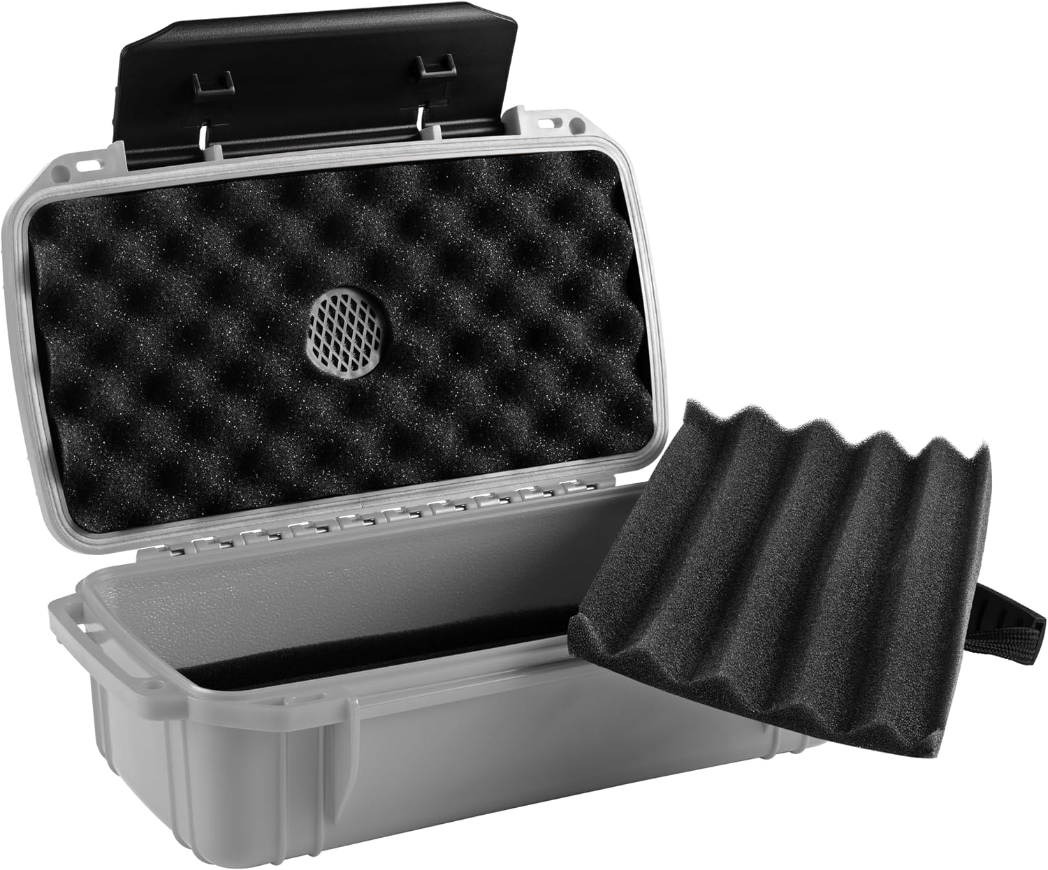 Colibri Firebird Cigar Travel Case – Waterproof Crushproof Cigar Holder for 10 Cigars, Durable ABS Hard Shell, Secure Latches, Portable Cigar Storage for Travel, Golf, Outdoors (Black Camo)