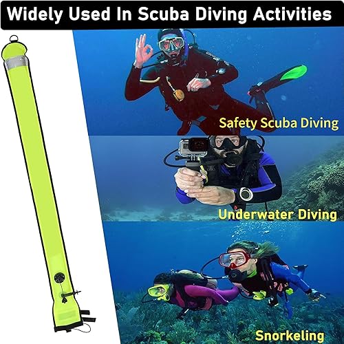 Miniatura 5 de OUKENS Soporte para tanque de buceo, bolsa cilíndrica de oxígeno con correa ajustable, 600D PVC portátil manos libres para buceo, esnórquel y