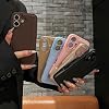iPhone 17 用 ケース 高級なPUレザー マット加工 指紋防止 携帯カバー あいふおん17ケース 滑り止め 韓国 ワイヤレス充電 薄型 レンズ保護 耐久性 iphone17 バンパー おしゃれ 耐衝撃(オレンジ)