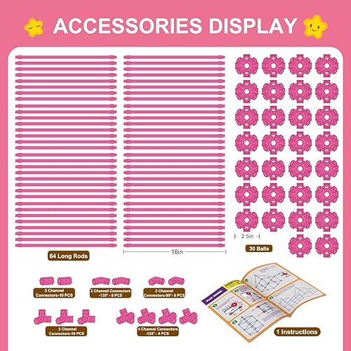 Miniatura 74 de Kit de construcción de fortalezas para niños, juguetes de construcción STEM, regalo educativo para niños y niñas de 3 a 12 años, juego creativo