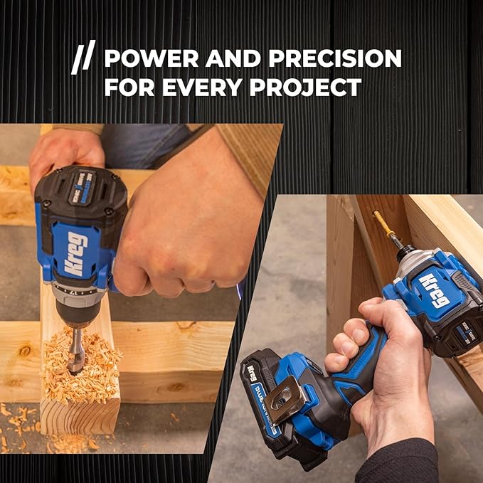 Combo Taladro y Atornillador Kreg Ionic Drive 20V con Cargador y Batería miniatura 2