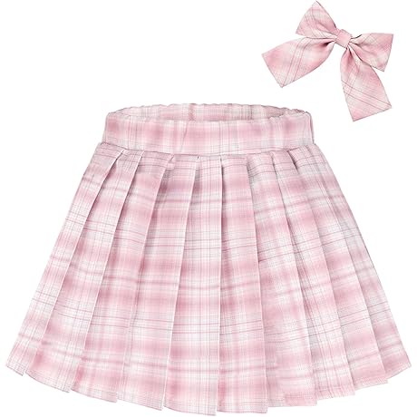 Girls Pleated Mini Skirt - Stylish School Uniform Essential