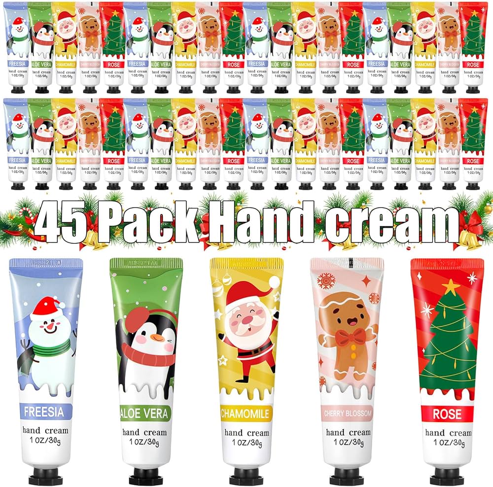 Amazon.com : Swiffen 45 Pcs Christmas Hand Cream Gift Set for