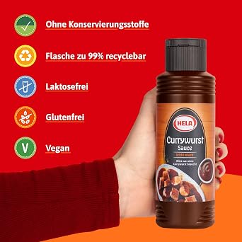 Hela Curry Wurst Sauce 300ml