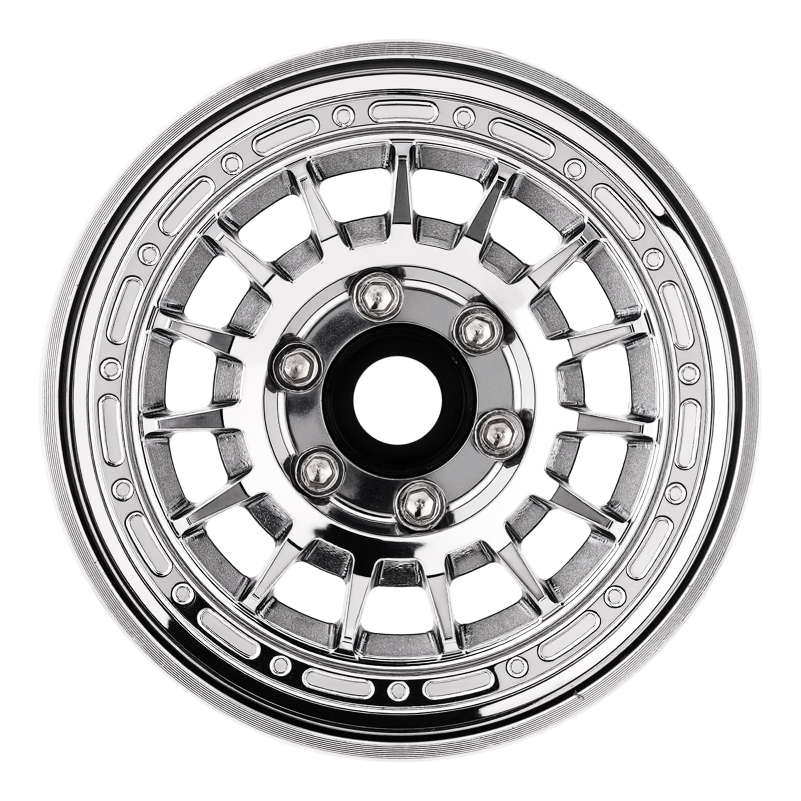 INJORA Llantas 1.9" Multirradio CNC Aluminio para 1/10 SCX10 TX4 RC Crawler