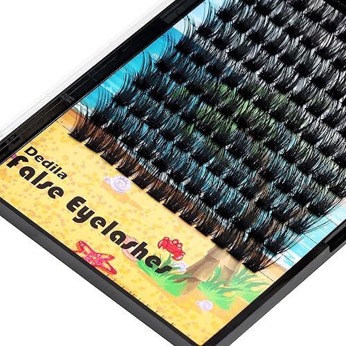 Miniatura 4 de 120 pestañas postizas individuales disponibles de 0.314 a 0.78 pulgadas, hechas a mano, rizo D, tallo ancho, aspecto dramático, volumen de pestañas,