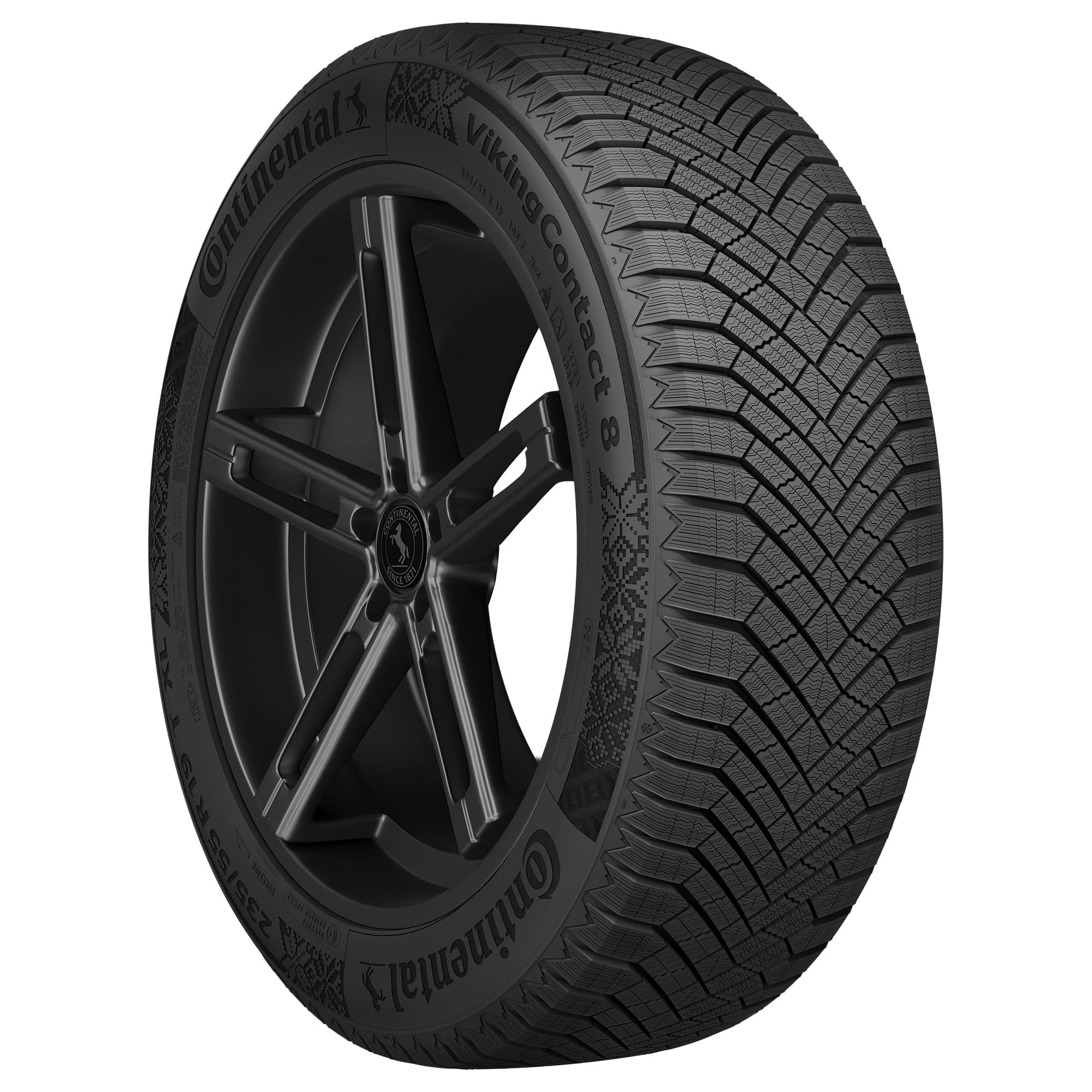Amazon.com: Continental VikingContact 8 Winter 235/60R18 107H XL