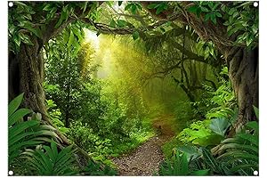 7x5ft Jungle VBS Decorations Backdrop: Immersive Visuals for Unforgettable Events