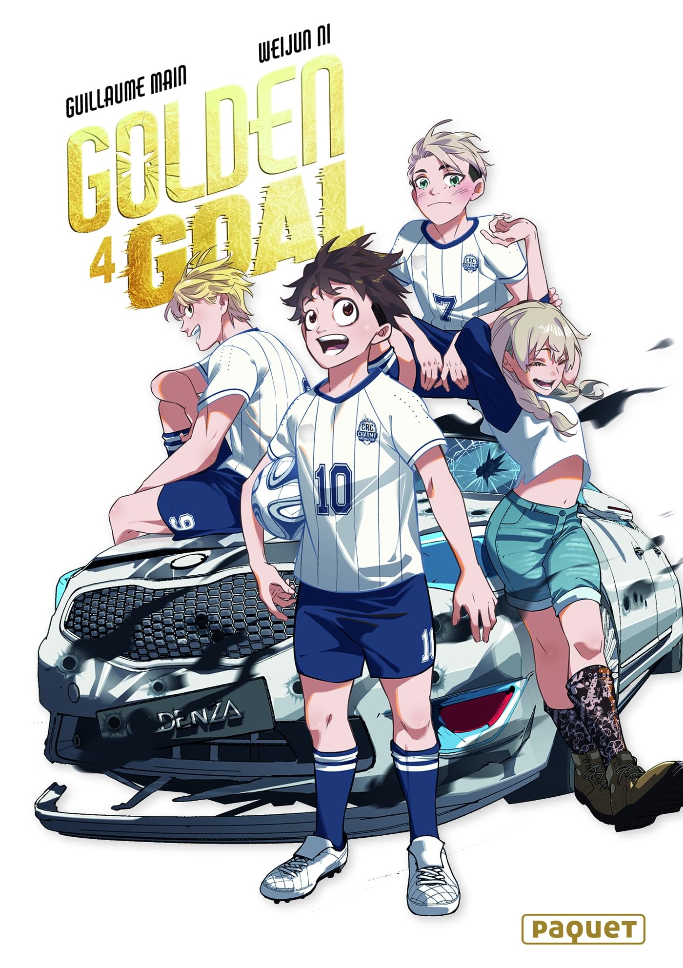 Golden goal - t4 - Weijun Ni - Paquet Eds - relié - Manga