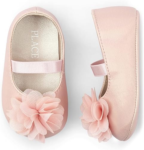 Miniatura 2 de The Children's Place Baby-Girls and Newborn Ballet Flats