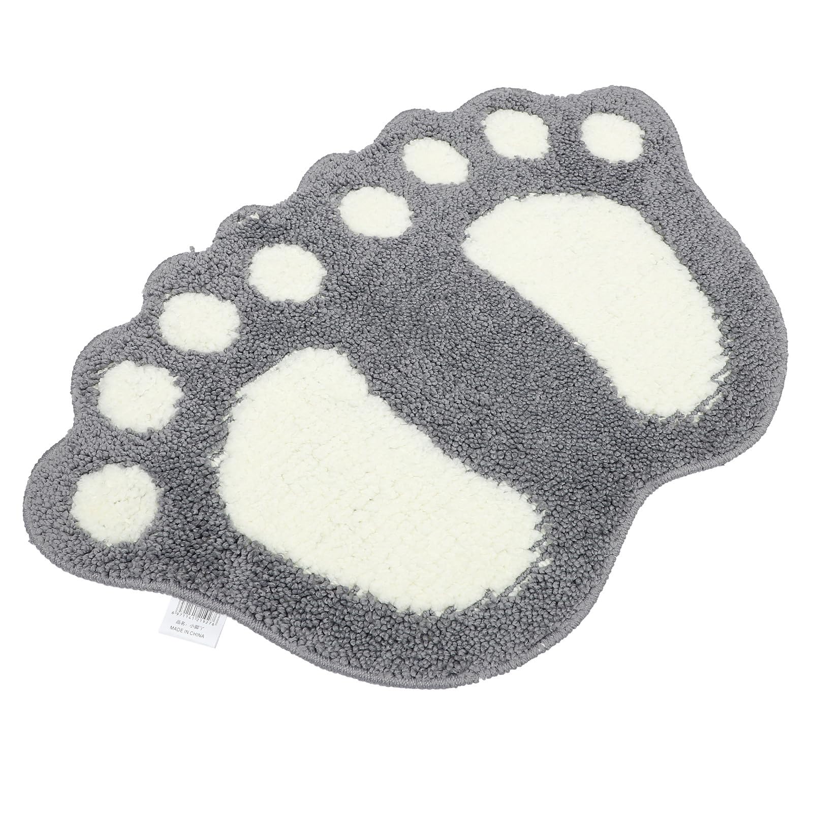Alfombra para baño antideslizante forma de nube soluciona suelos mojados con poliéster absorbente