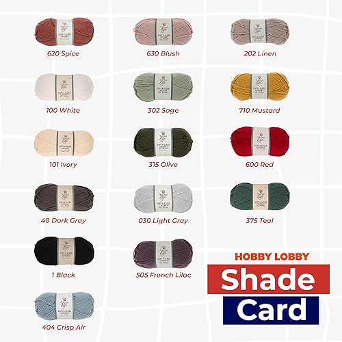 Miniatura 6 de Hobby Lobby Hilo grueso suave y elegante de White Yarn Bee