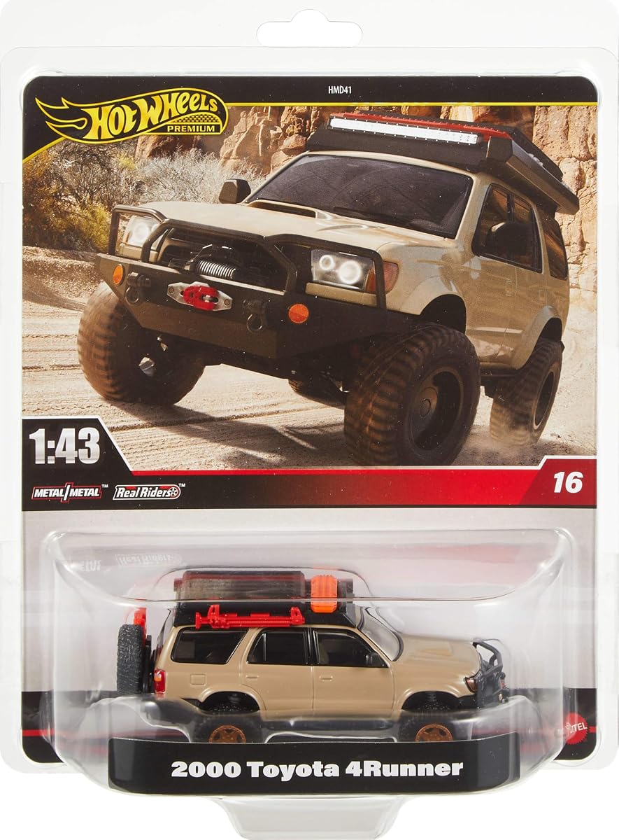 Vehículo premium a escala 1:43, réplicas con licencia oficial para coleccionistas adultos, neumáticos Real Riders, carrocería y chasis de metal/metal