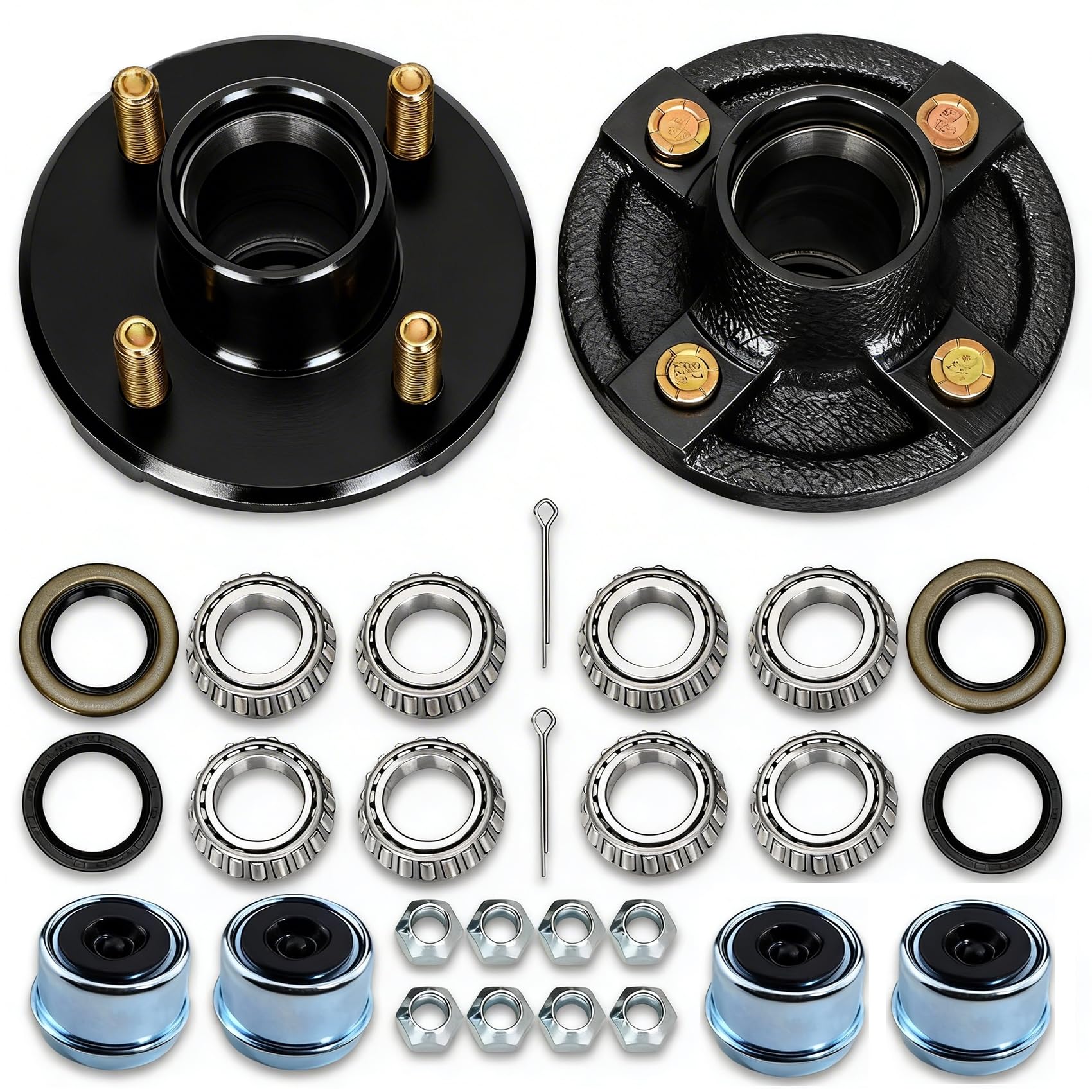 Saree 2 Sets 4 Lug Trailer Hub Kit - trailer accessories | Mubboo