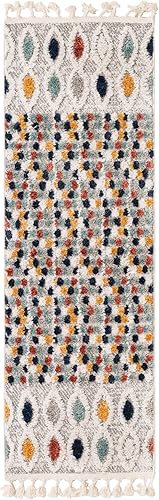 Miniatura 3 de Unique Loom Cherokee Collection - Alfombra de área Asheville (Runner 2 pies 0 pulgadas x 6 pies 0 pulgadas, multicolor verde)