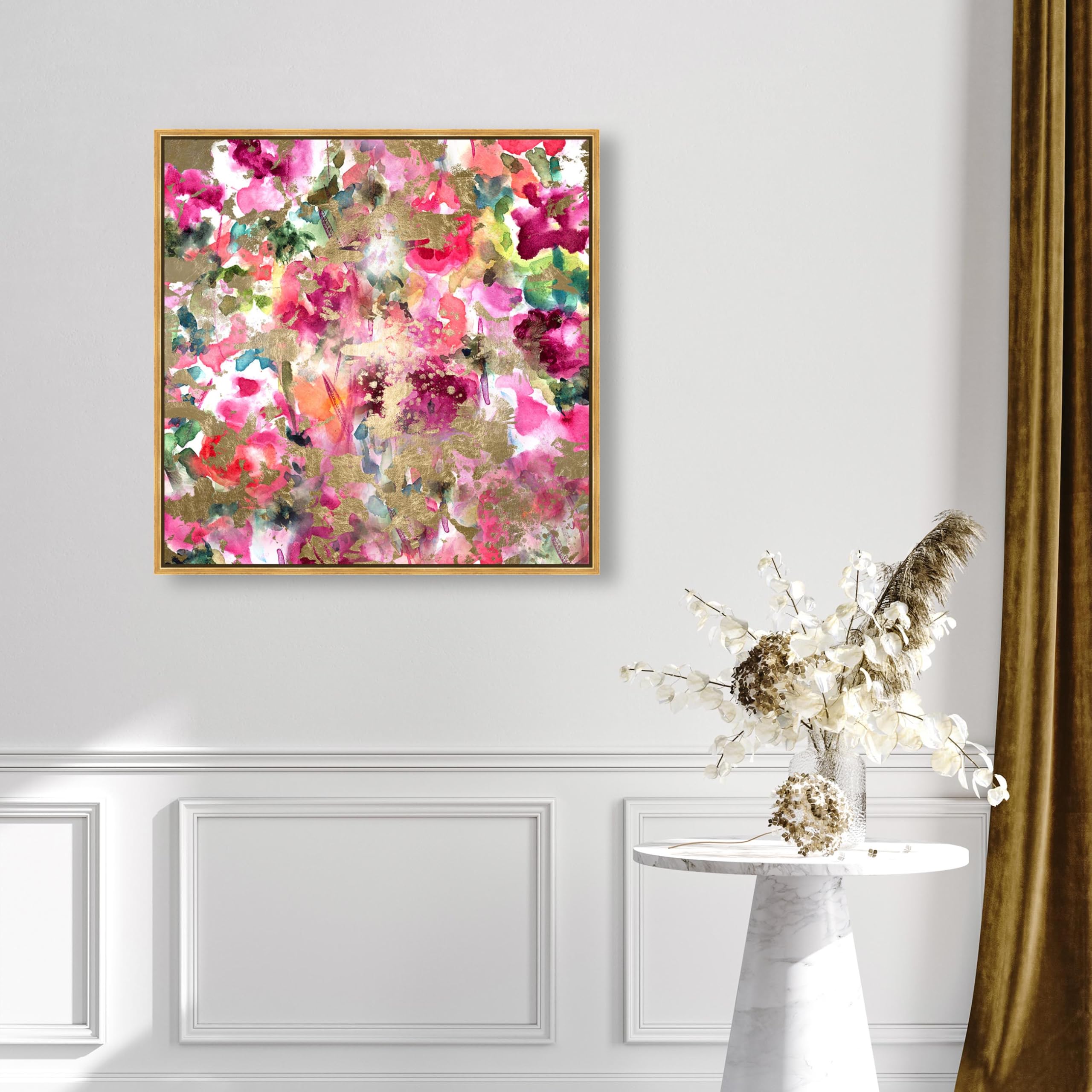 Amazon.com: Floral and Botanical Framed Wall Art Canvas Prints