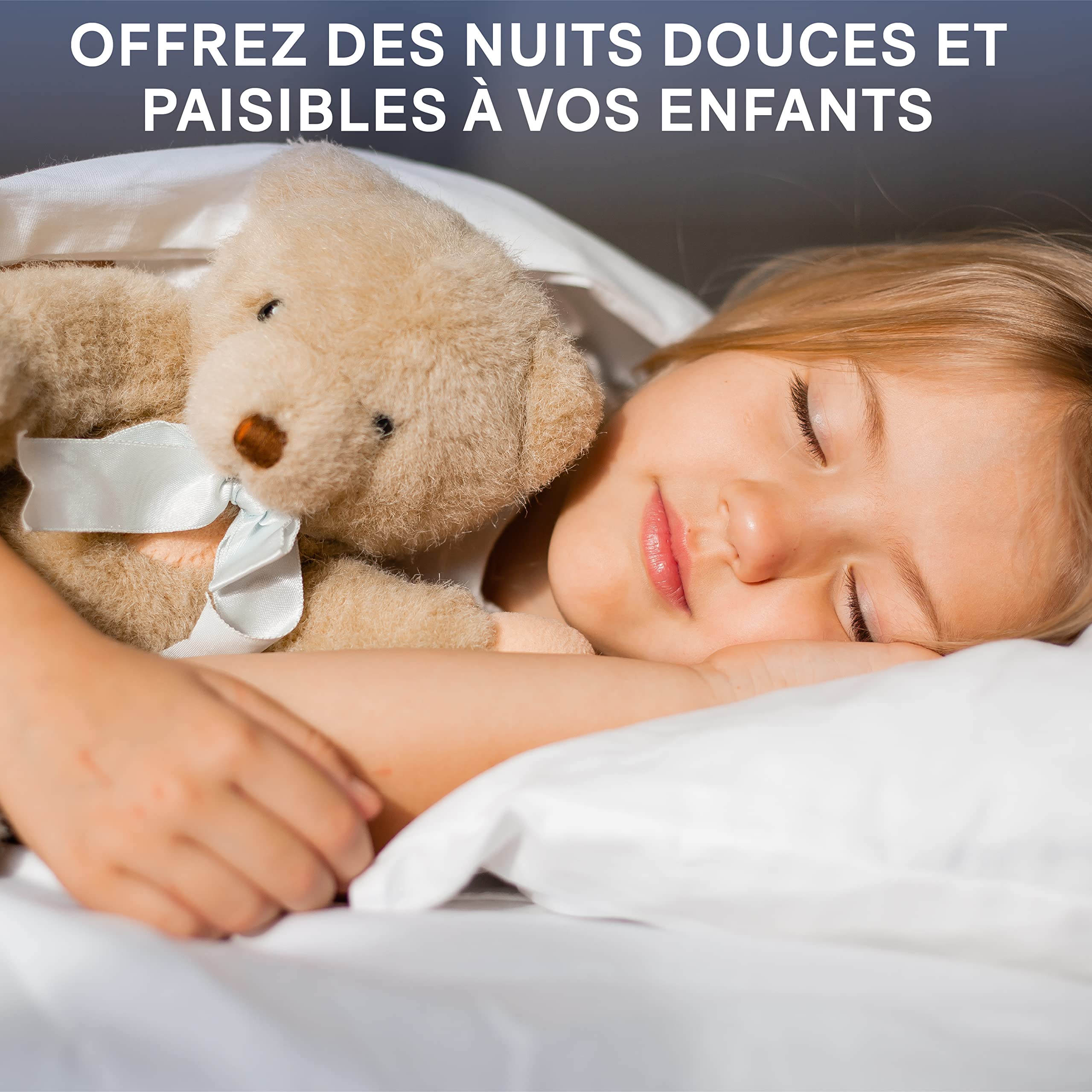 Sweety Fox Fabriqué en France - Set de Couette Enfant 100 x 135 cm (300gr/m2) + Oreiller Enfant 40 x 60 cm - pour Lit Bébé 70 x 140 cm - pour Toutes Saisons - Lavable à 95 degrés