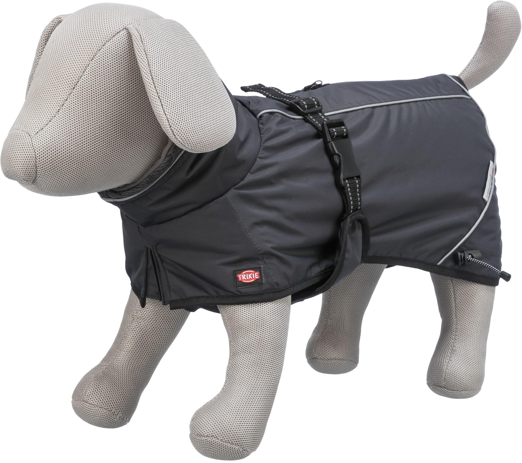 Capa Calvi Ropa Perro, XL: 70 cm, Negro