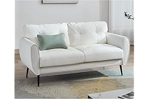 White Leather Loveseat: A Haven for Comfort and Style