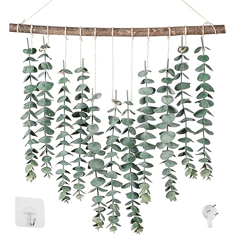 Sggvecsy Artificial Eucalyptus Plant