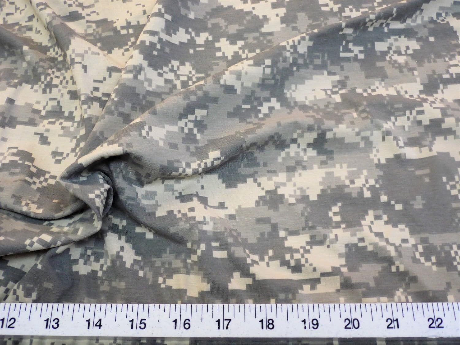 Digital Desert Army Camouflage 4 Way Stretch Fabric Polyester Y919