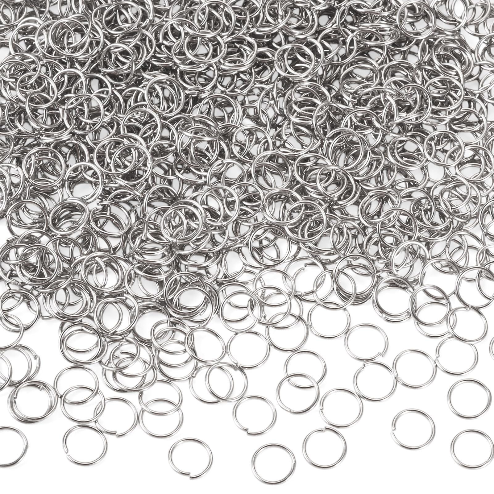 Anneaux ouverts anti-rouille Beadthoven pour réparer et fabriquer des bijoux