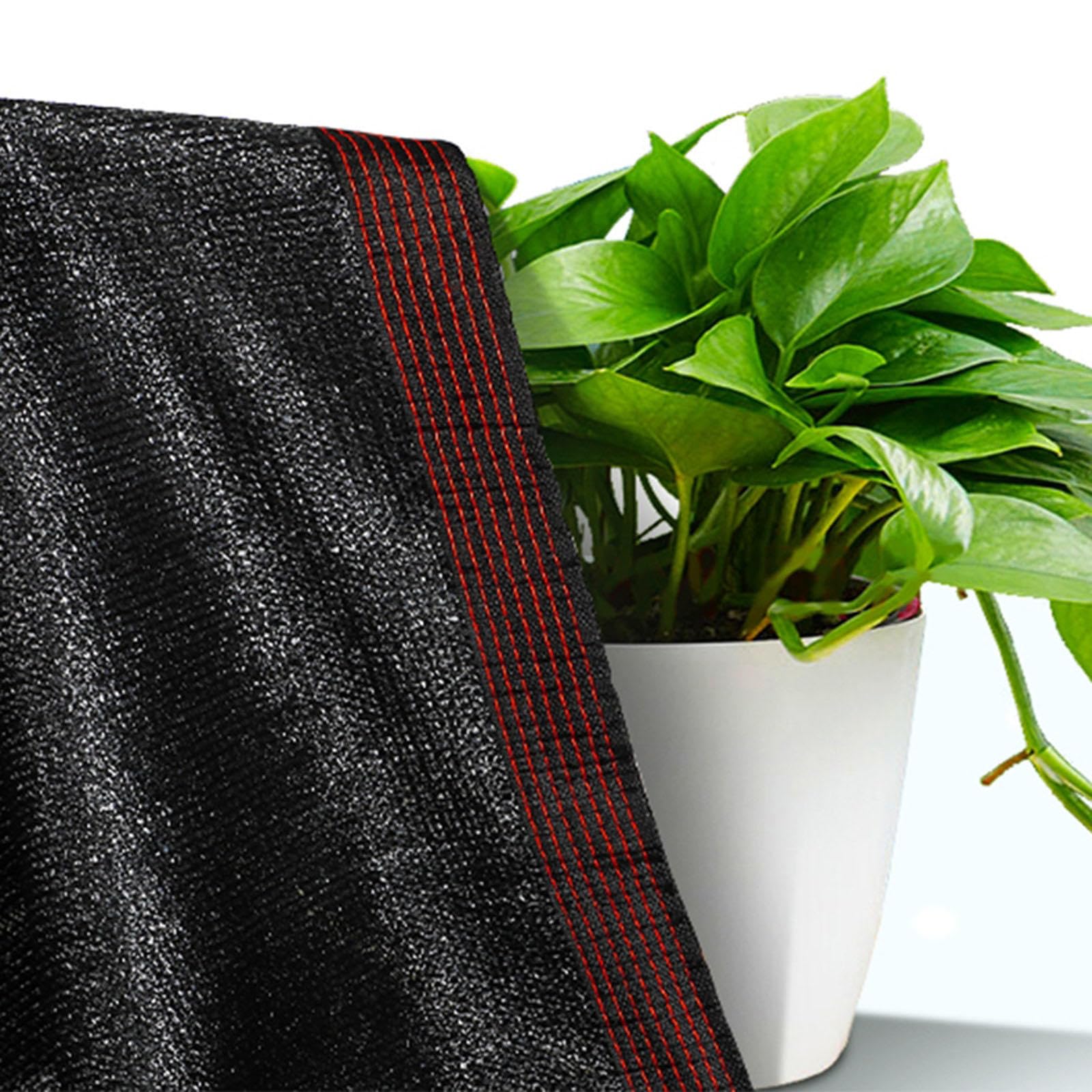 Outdoor Shade Netting,Sunblock Shade Cloth Net,2m 3m 4m 5m 6m 8m Sun Shade Sail,Uv Resistant Shade Net with Grommets,Shade Mesh Netting Cover for Garten,Greenhouse,Pergola,Black-7x11m/23x36.1ft