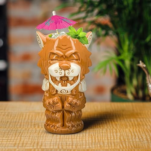 Miniatura 3 de Geeki Tikis Monster Cereals Fruit Brute - Taza de cerámica coleccionable de cereales monstruo oficial, colección exclusiva de vasos tropicales,