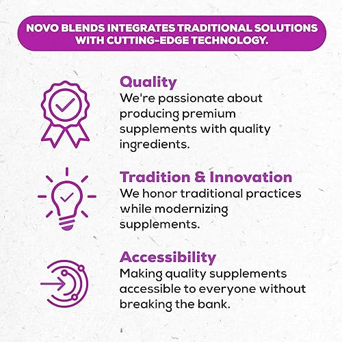 Miniatura 8 de Novo Blends Liver Cleanse Detox & Repair Support - Suplemento de apoyo hepático a base de hierbas, fórmula de desintoxicación del hígado de cardo