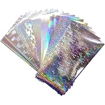 18Pcs Reflective Fishes Scale Stickers Holographics Adhesive Film Flashing Lure Tape Hard Baits Lure Stickers for Lure
