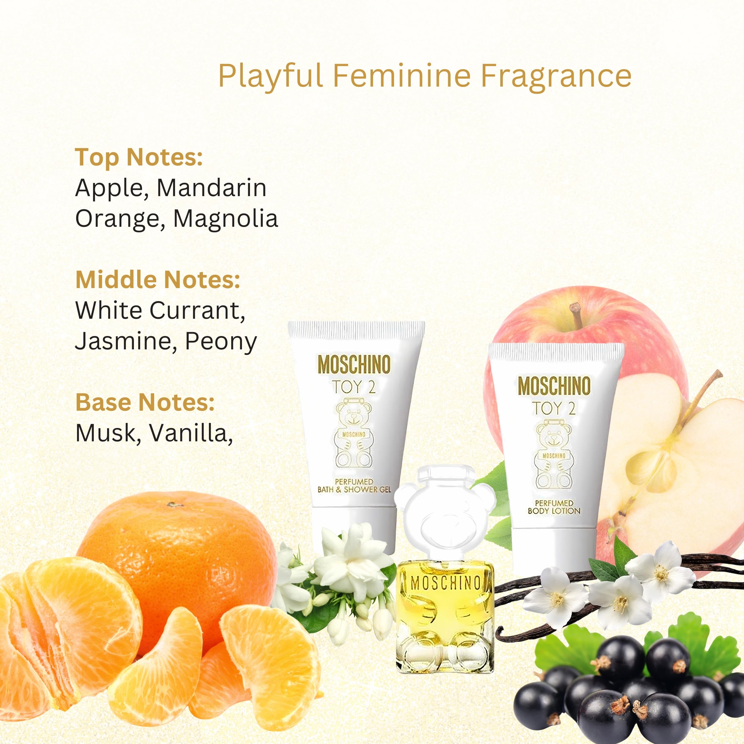 Moschino 3-Piece Mini Set, Toy 2 Scent for Women