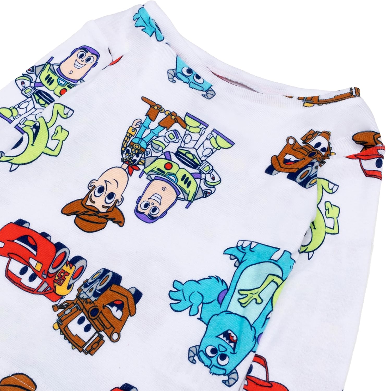 Disney boys 4-piece Snug-fit Cotton Pajama Set, Soft & Cute for Kids - Image 4