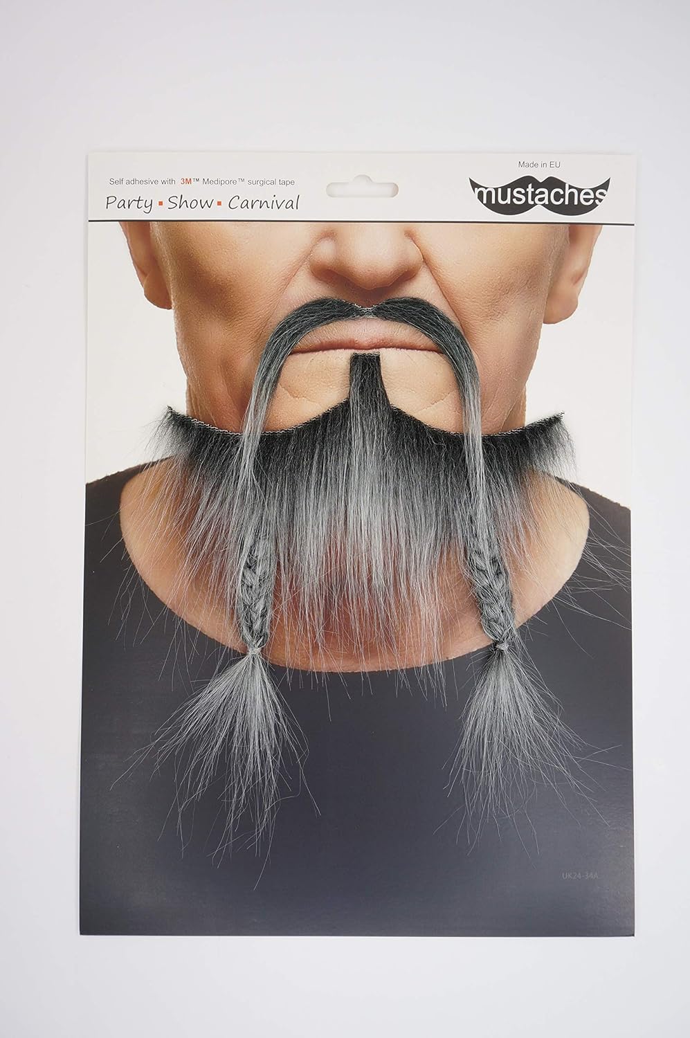 Mustaches Self-Adhesive Stick On Fake Handlebar for Adults image 4