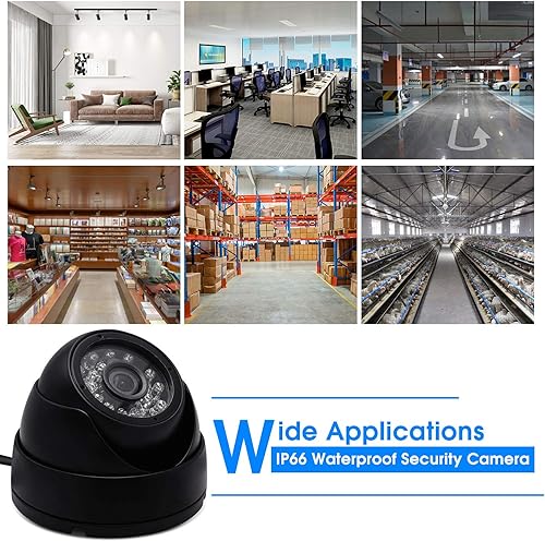 Miniatura 8 de SVPRO Cámara USB para exteriores 1080P Full HD Cámara de visión nocturna impermeable con LED infrarrojos, cámara de seguridad USB para sistema de