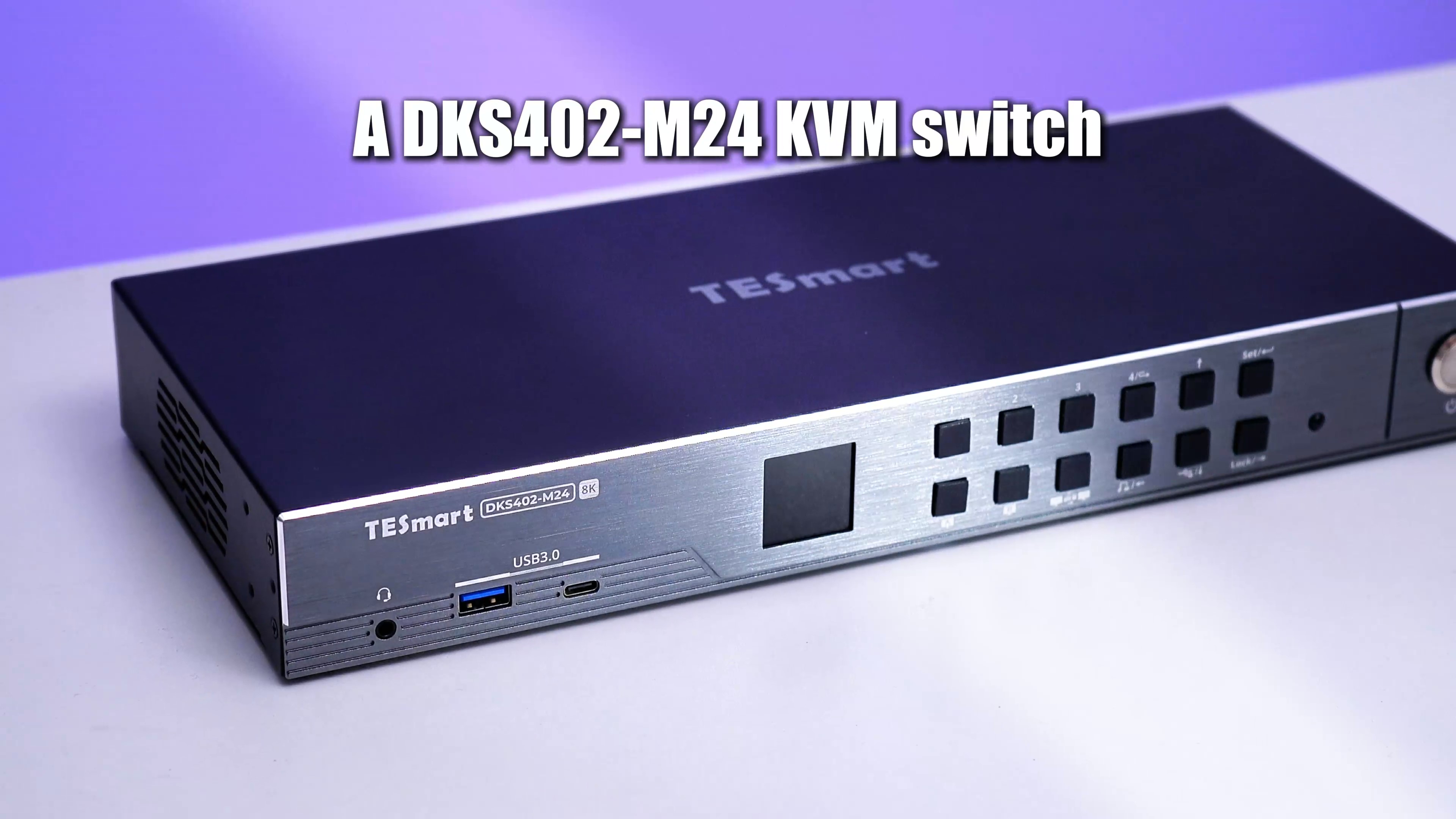 Amazon.co.jp: TESmart DisplayPort 1.4 KVMスイッチ 8K@60Hz 4入力2