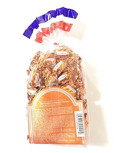 G a r den Caramelos crujientes con sabor a chocolate y 1 caramelo masticable caliente para niños, 1 caramelo de lichi