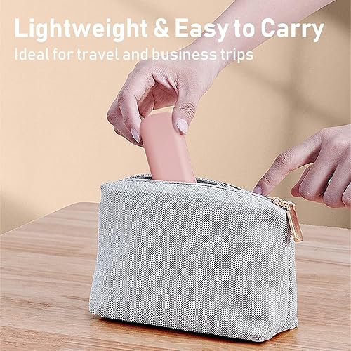 Miniatura 10 de Soporte para brochas de maquillaje de viaje, soporte de cepillo de maquillaje de silicona, bolsa de maquillaje de silicona para artículos de