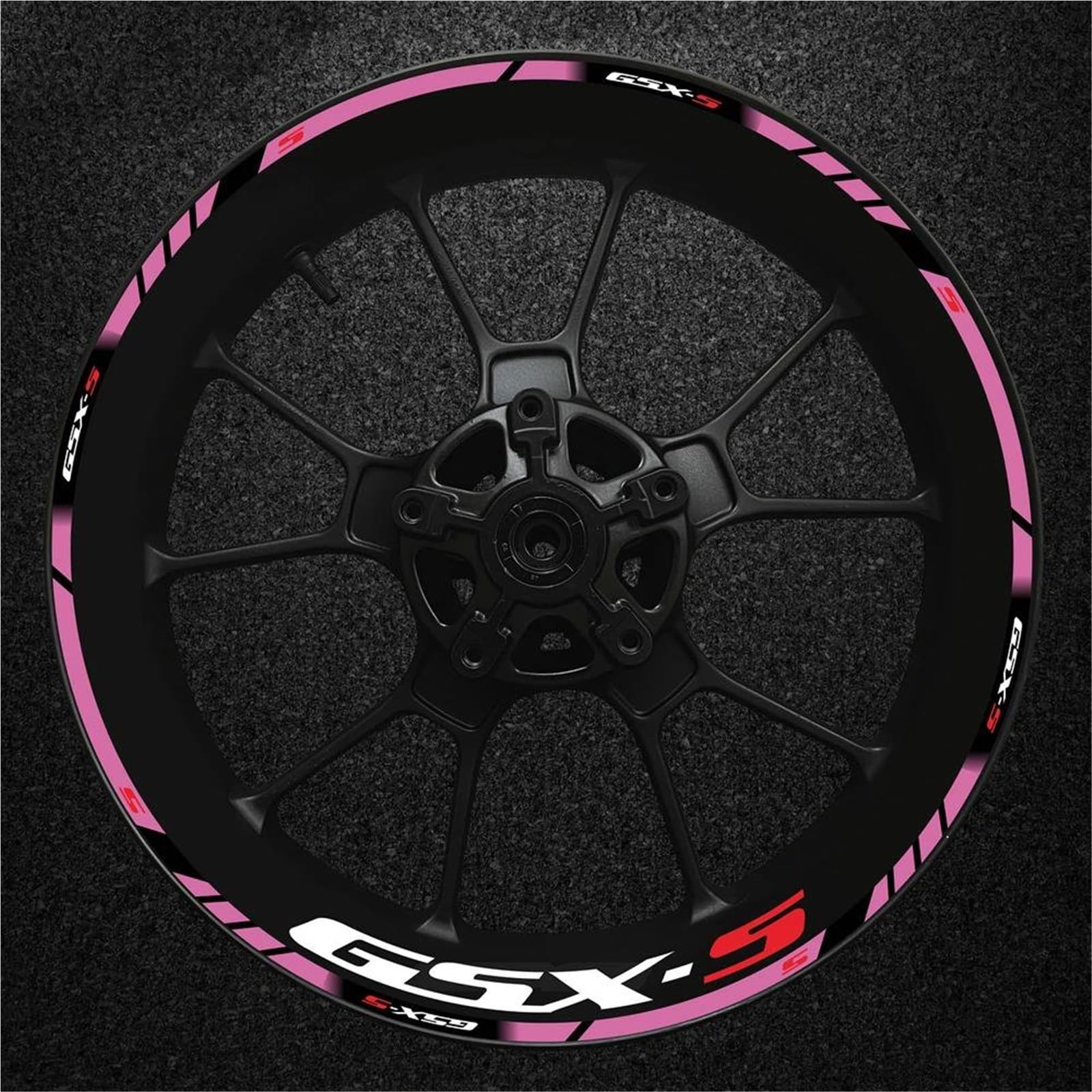 Full Set Motorcycle for Gsxs Wheel Sticker Stripe Reflective Rim for Suzuki Gsx-s Gsx-s750 Gsxs1000 750 1000 600 2024(Color9)