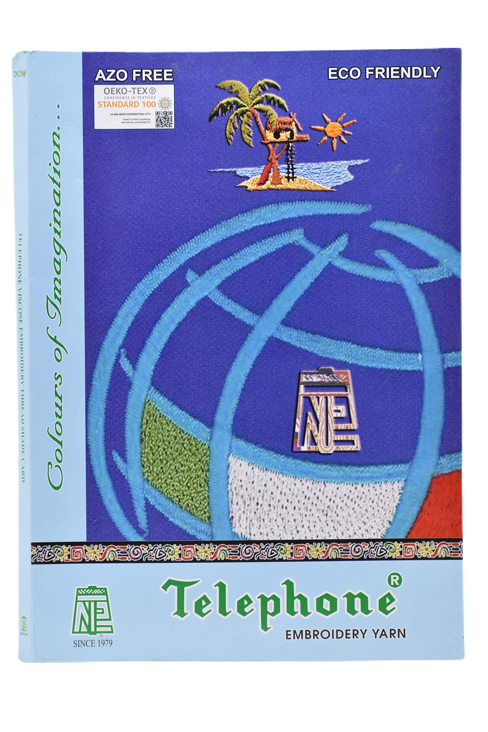 HUNNY- BUNCH Premium Neelams Telephone Art Silk (Rayon) Shade Card Embroidery Threads Catalogue (Pack of 1) Dimensions - 2 cm x 22 cm x 31 cm - 480 Different Shades (B08SWP5L2C) Amazon Price History, Amazon Price Tracker