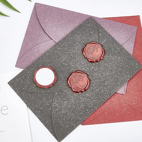 Miniatura 3 de CRASPIRE 25 calcomanías adhesivas para sellar cera, estrellas y lunas, sellos decorativos para sobres, invitaciones de boda, manualidades, álbumes