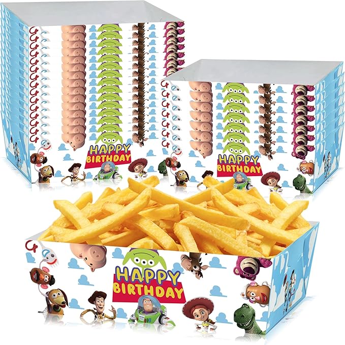 LUED Toy Inspired Story Birthday Party Supplies