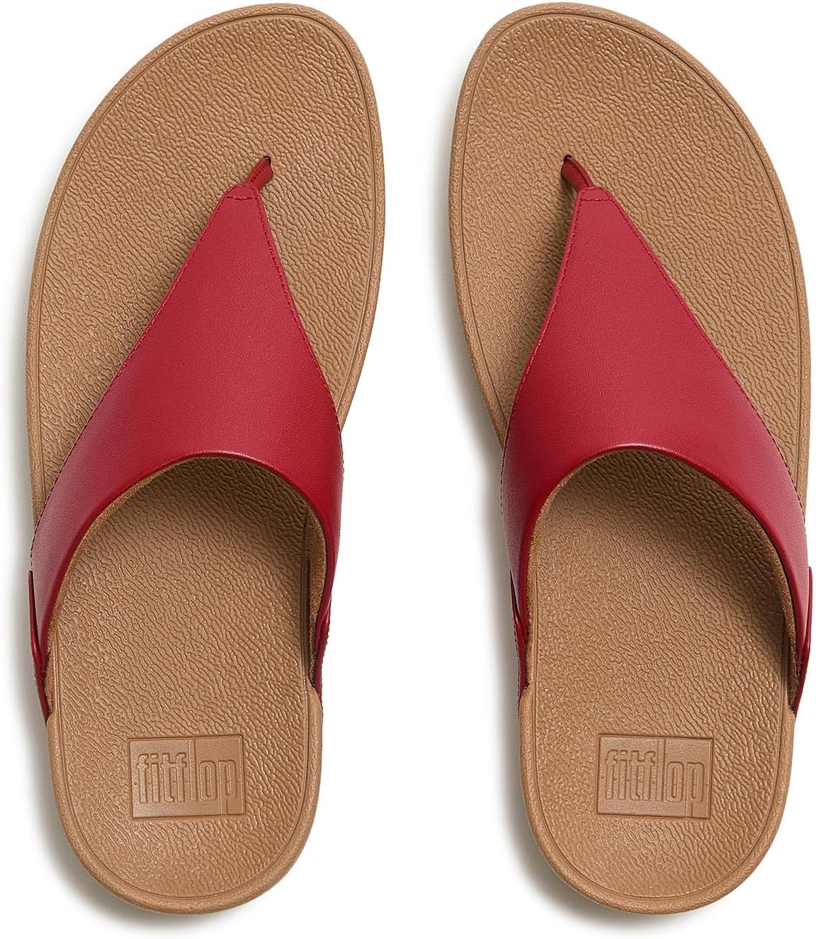 FitFlop Womens Lulu Leather Toe Post Sandals