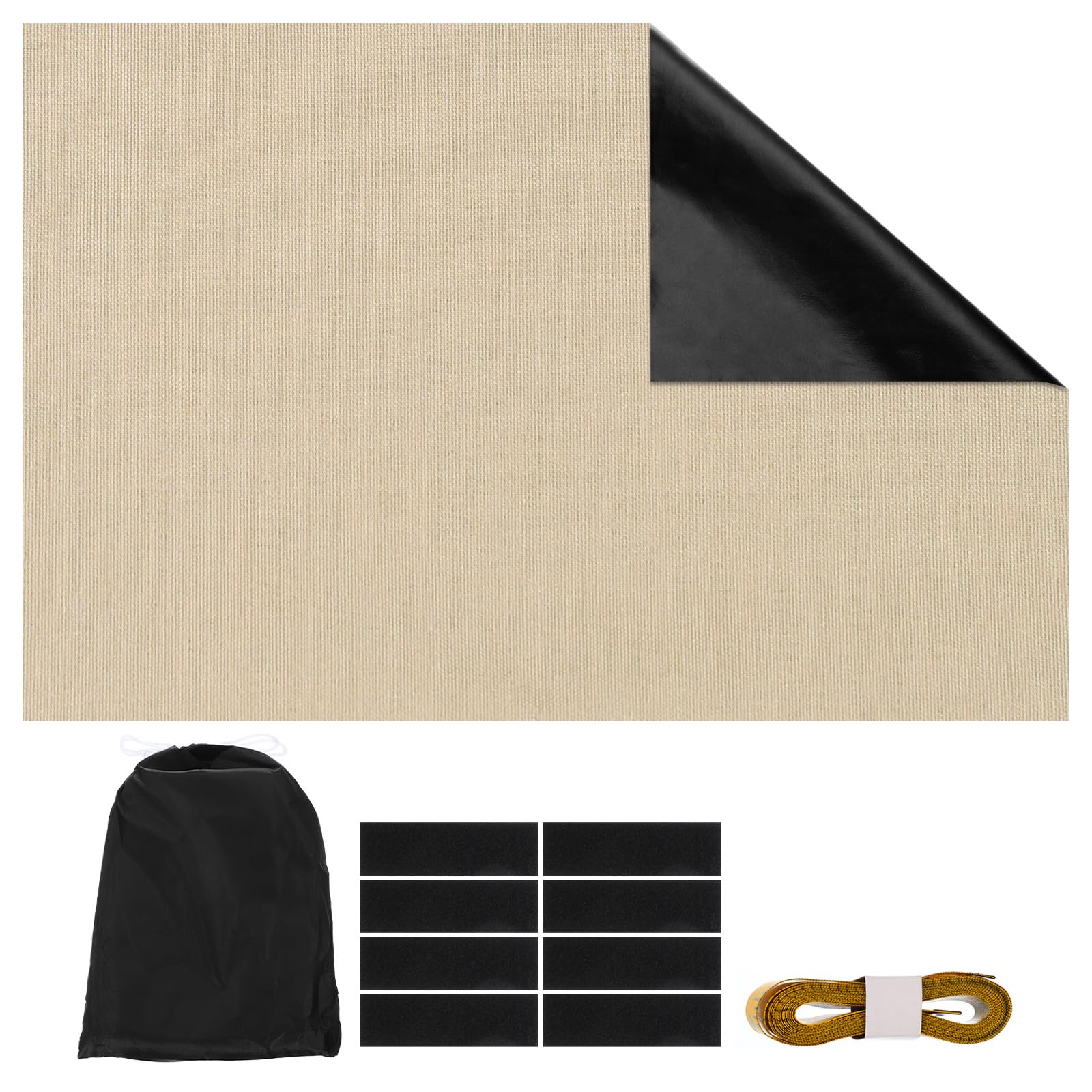 PATIKIL Portable Blackout Curtains