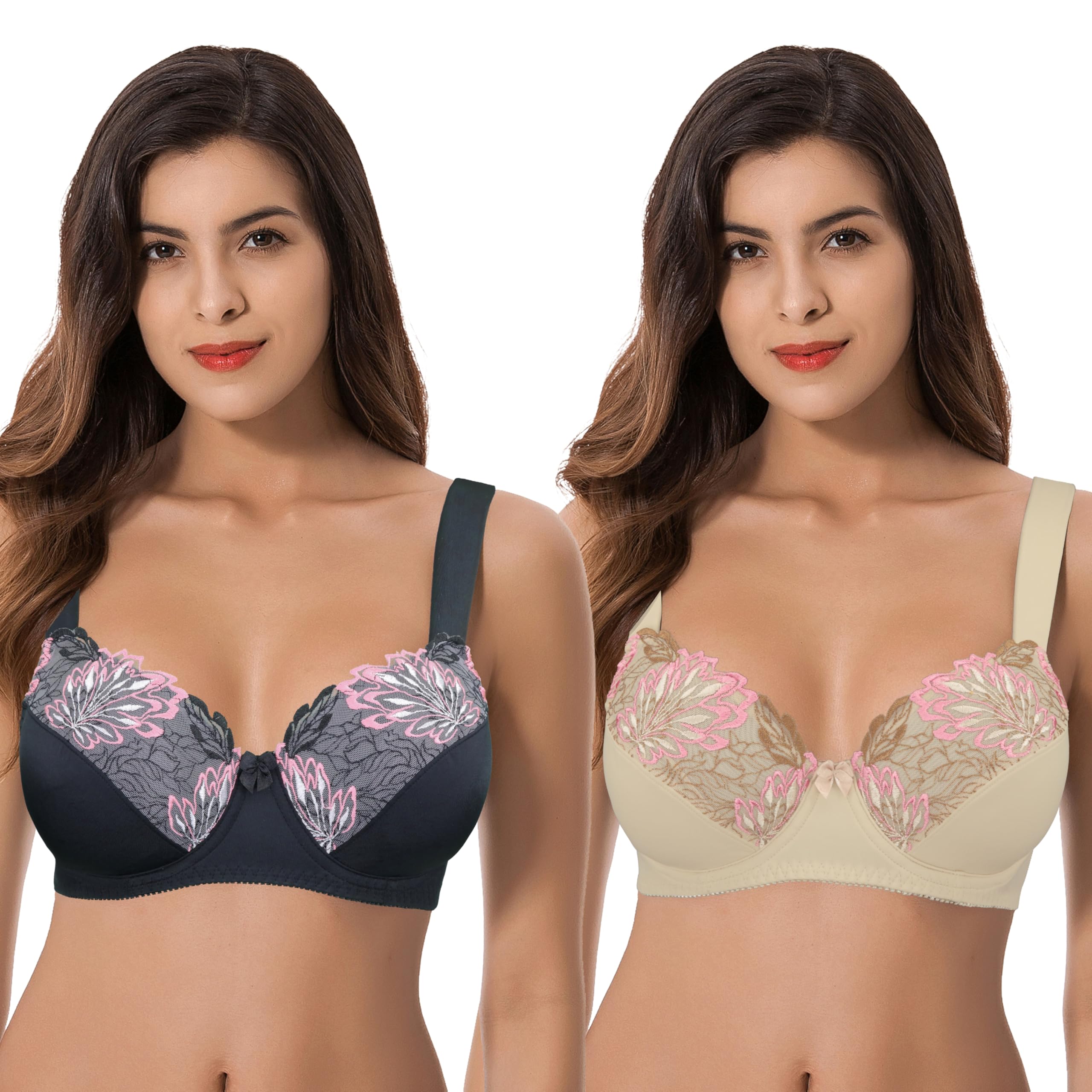 Curve Muse Sujetadores sin Forro con Aros y minimizador